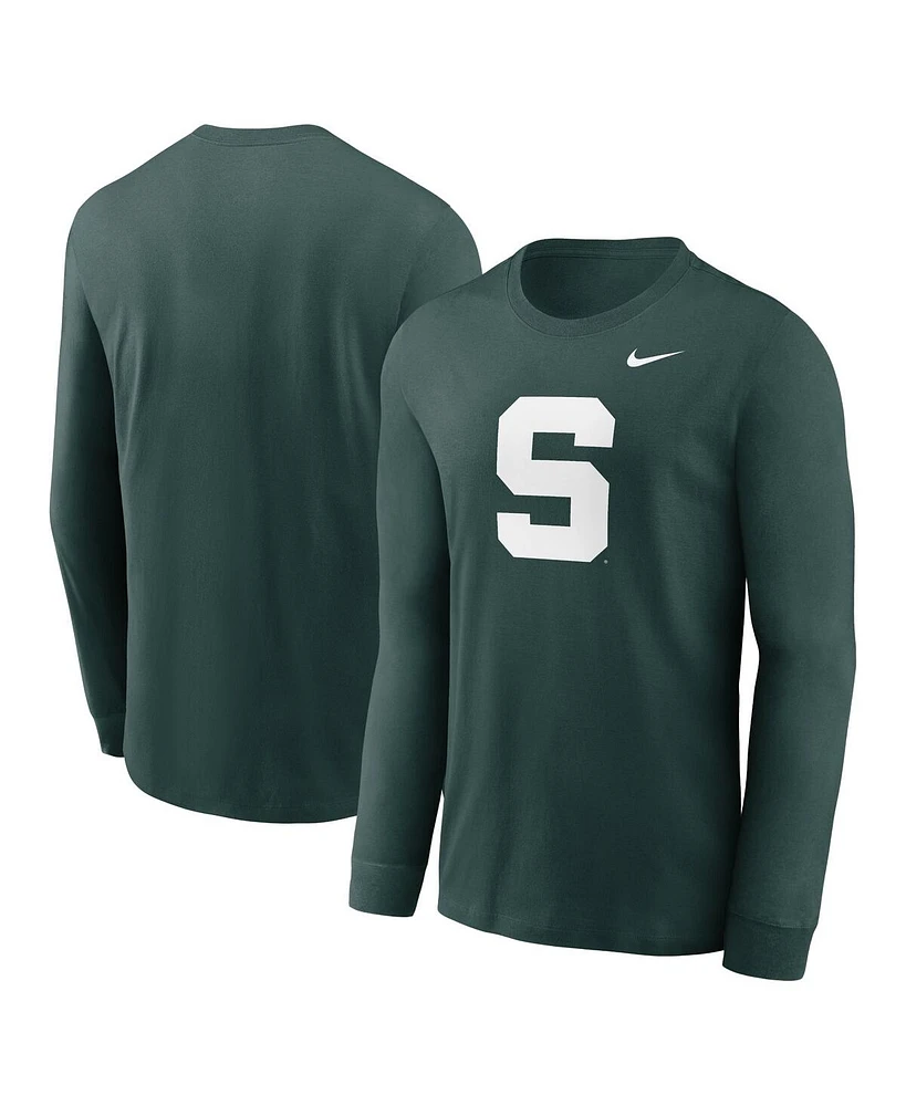 Nike Men's Michigan State Spartans Alternate Logo Long Sleeve T-Shirt