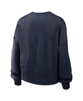 Nike Women's Navy Penn State Nittany Lions Oversized Essential Pullover Sweatshirt