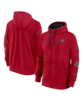 Nike Men's Red Tampa Bay Buccaneers Club Full-Zip Hoodie Jacket