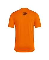 Adidas Men's Orange Houston Dynamo Fc 2025 Jersey Hook Aeroready T-Shirt