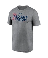 Nike Men's Heathered Charcoal Boston Red Sox Local Rep Legend Performance T-Shirt