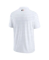 Nike Men's White San Francisco Giants Striped Polo Shirt
