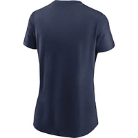 Nike Women's Navy St. Louis Cardinals Wordmark T-Shirt