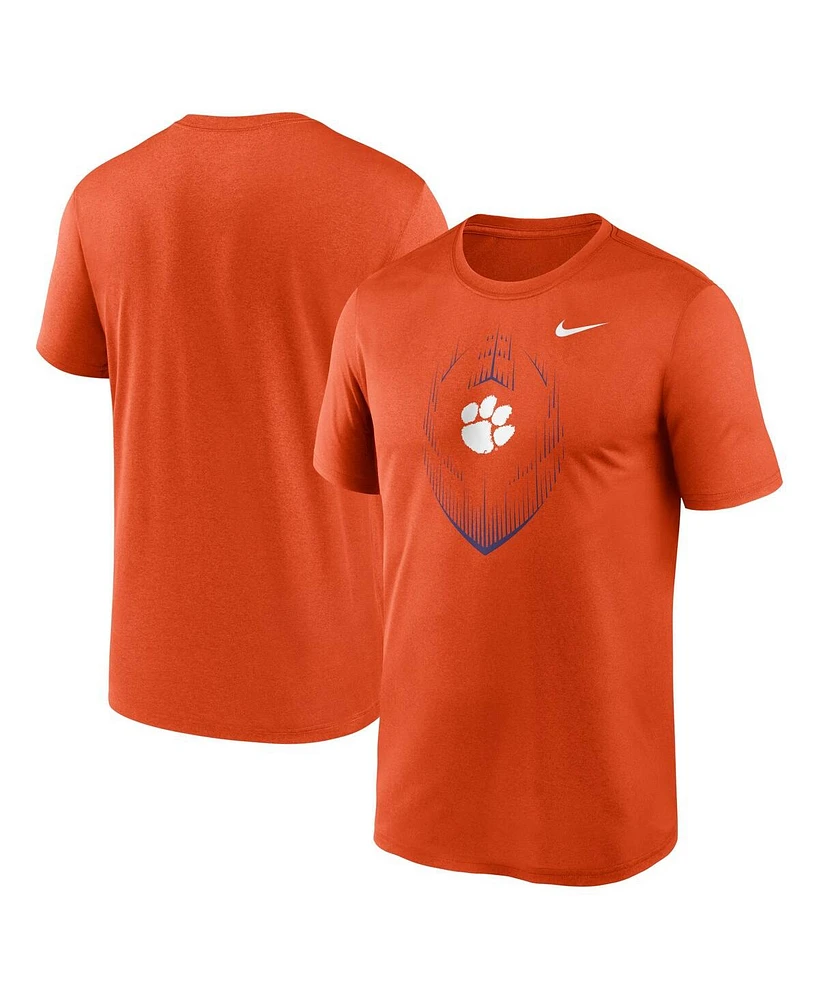 Nike Men's Orange Clemson Tigers Primetime Legend Icon Performance T-Shirt