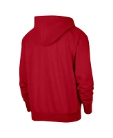 Nike Men's Red Chicago Bulls Authentic Performance Pullover Hoodie