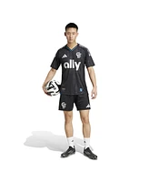 Adidas Men's Black Charlotte Fc Away 2025 Fortress Kit Authentic Shorts