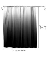Americanflat 71x74 Ombre Shower Curtain - Water Resistant