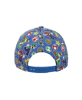 Super Mario Men's Bros Characters & Items All-Over Print