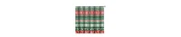 Winter Print Shower Curtain – Soft Microfiber with Festive Design