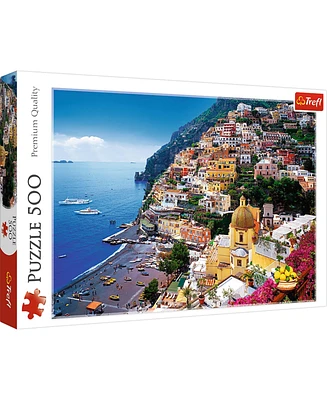 Trefl Red 500 Piece Jigsaw Puzzle - Positano, Italy / Fototeca
