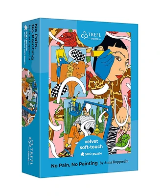 Trefl Prime Velvet 500 Piece Puzzle - No Pain No Painting