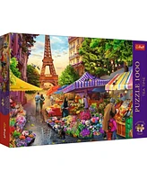 Trefl Premium Plus 1000 Piece Puzzle - Flower Market Paris