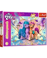 Trefl Red 100 Piece Glitter Puzzle - My Little Pony - Shiny Ponies