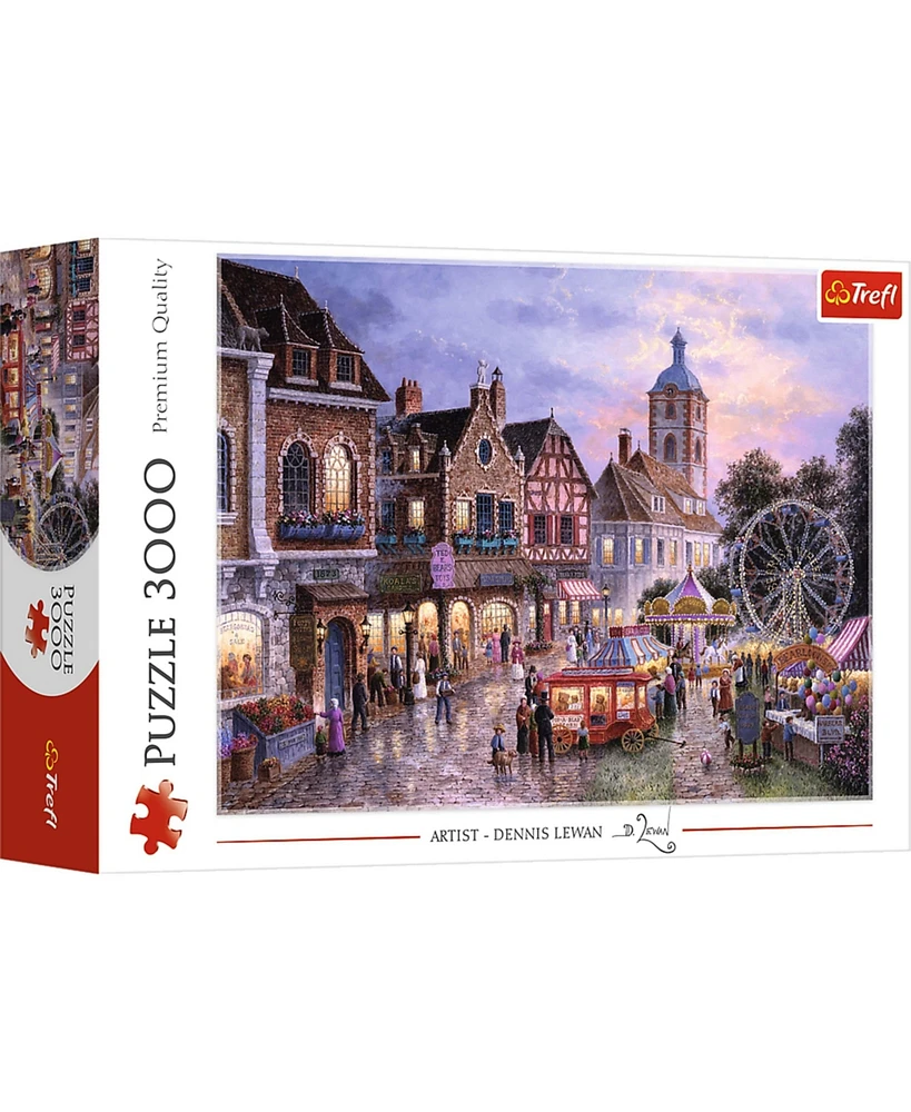 Trefl Red 3000 Piece Puzzle - Funfair / Art Licencing
