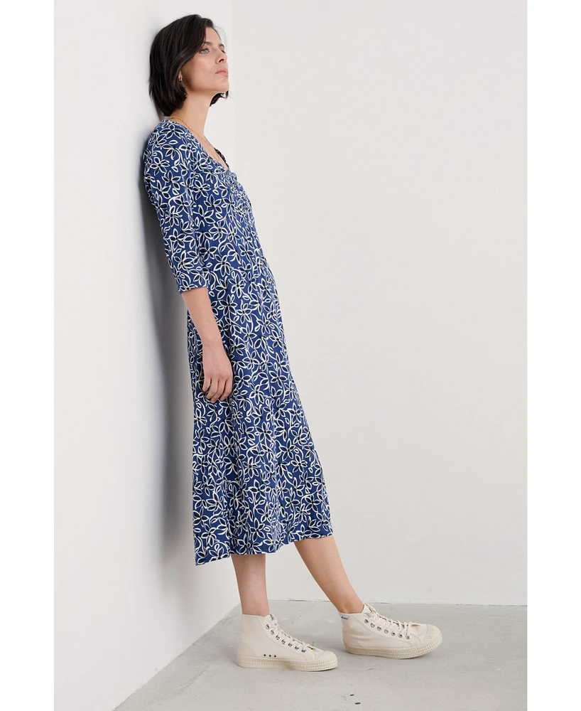 Seasalt Cornwall Women's 3/4 Secret Cove Dress