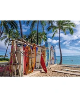 Trefl Red 1000 Piece Puzzle - Waikiki Beach