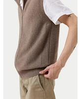 Gobi Cashmere Men's Full-Zipper Vest