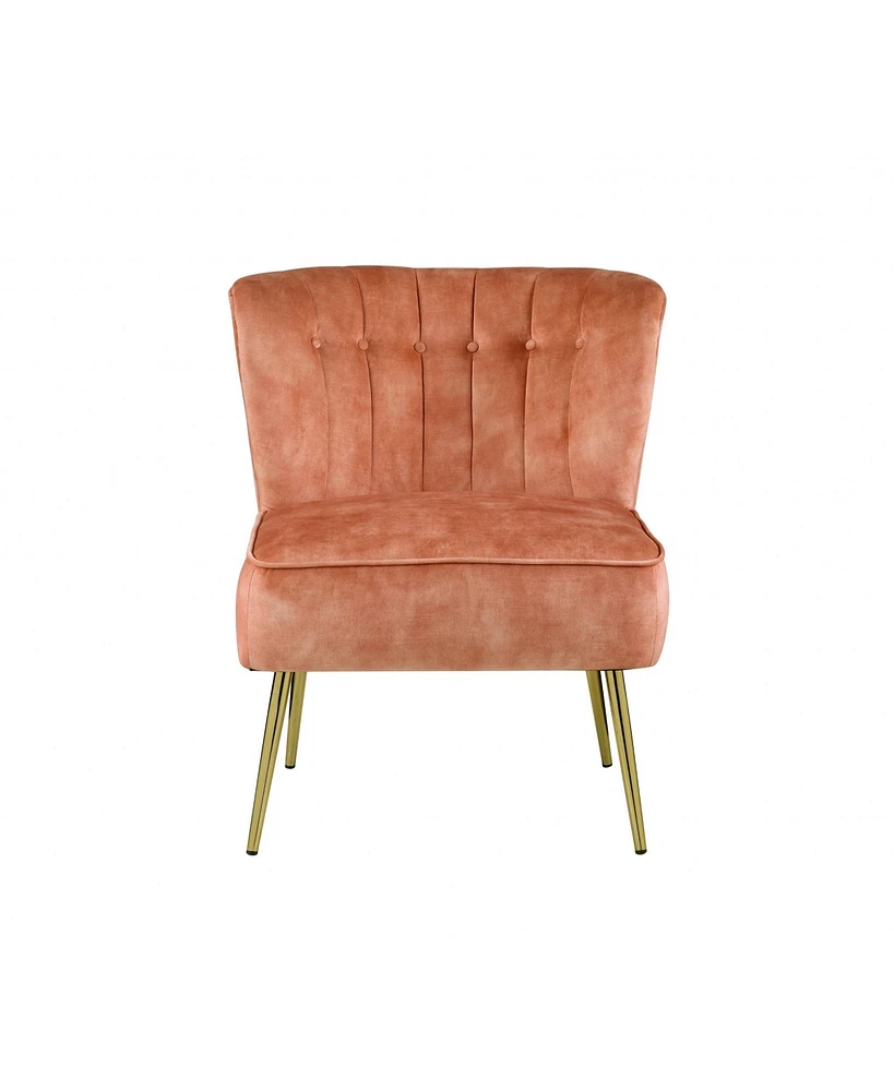 Modern Solid Color Slipper Chair – Stylish Accent Seating