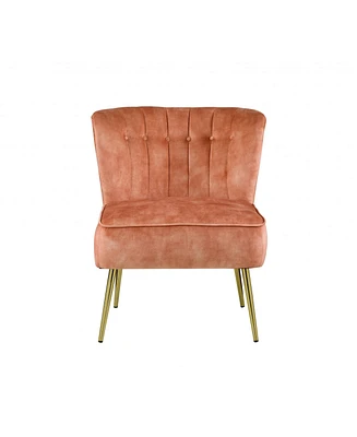 Modern Solid Color Slipper Chair – Stylish Accent Seating