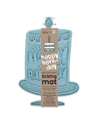 Enrichment Lick Mat: Seafoam Bark Day Bash