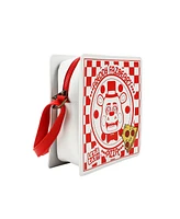 Five Nights At Freddy's Freddy Fazbear's Pizza Box White 12.5" Novelty Crossbody Bag