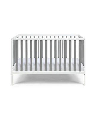 Versatile 3-in-1 Convertible Crib in Solid and Manufactured Wood