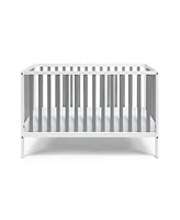 Versatile 3-in-1 Convertible Crib in Solid and Manufactured Wood