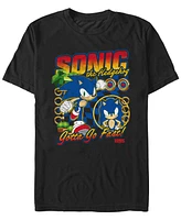 Fifth Sun Men's Racer Sonic Short Sleeve T-Shirt