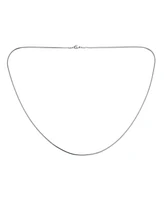 Bling Jewelry 1.5MM Yellow Gold Plated Silver Tone Stainless Steel Flat Serpentine Chain Necklace