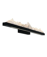 Cwi Lighting 5" Metal Himalayas Integrated Led Vanity Light