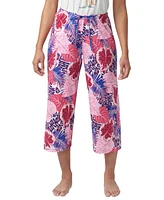 Hue Women's The Great Palms Printed Capri Pajama Pants
