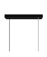 Cwi Lighting 13" Metal Moon Integrated Led Chandelier