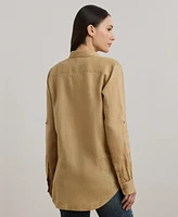 Lauren Ralph 100% Linen Shirt, Regular & Petite