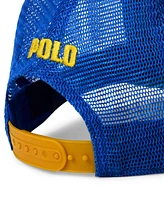 Polo Ralph Lauren Men's Racing-Patch Twill Trucker Cap