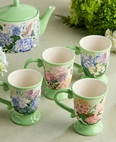 Certified International Garden Path 4-Pc. Mugs, Service For 4