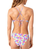 Roxy Juniors California Dreaming Reversible Bikini Top Hipster Bottoms
