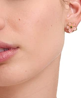 kate spade new york Gold-Tone Pastel Petals Stud Earrings