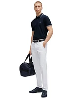 Boss by Hugo Men's Stretch-Cotton Slim-Fit Polo