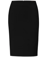 Boss by Hugo Women's Wool Slim-Fit Pencil Skirt