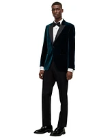 Boss by Hugo Men's Easy-Iron Stretch-Cotton Poplin Slim-Fit Dress Shirt