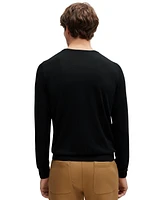 Boss by Hugo Boss Men's Slim Fit Merino Wool Sweater
