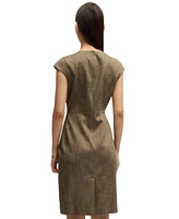 Boss by Hugo Women's Cap-Sleeve Dress