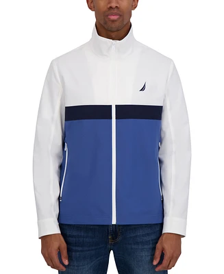Nautica Men's Color Blocked Transitional Jacket