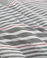 Tommy Hilfiger Danbury Stripe Cotton 2-Pc. Comforter Set, Twin/Twin Xl