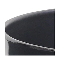 Modern Round Plastic Planter for Home Garden and Patio Decor