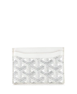 Pre-Owned Goyard Saint Sulpice Card Holder Coated Canvas