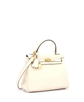 Pre-Owned Hermes Kelly 25 Handbag Light Swift with Gold Hardware