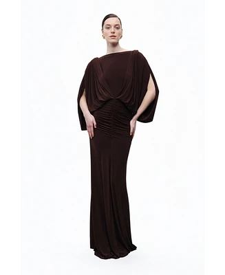 Nocturne Women's Draped Maxi Dress