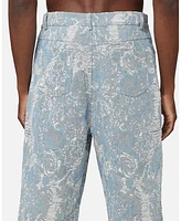 Xxiii Men's Denim Jacquard Jeans