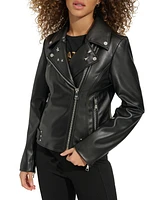 Karl Lagerfeld Women's Moto with Studs